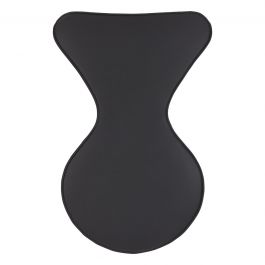 forsidepolstret syver sort Komfort læder - Mertz Design